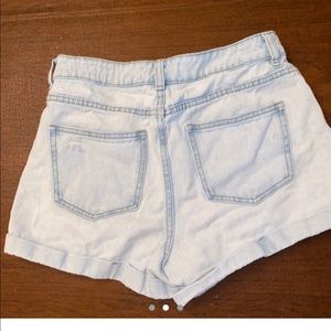 size 27 waist mom shorts